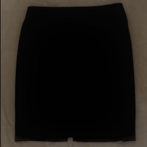 Loft Black Pencil Skirt Size 14